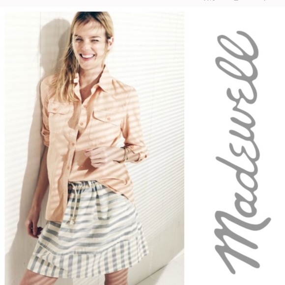 Madewell Tops - {FINAL SALE} Madewell Pink Workshirt Button Down